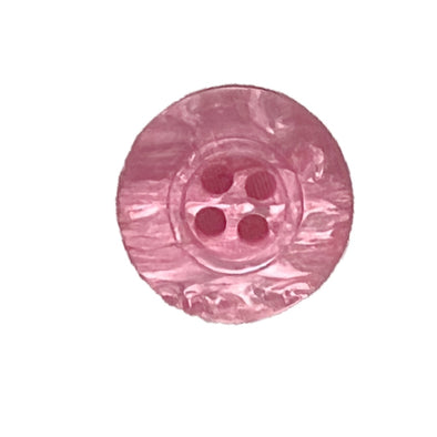 Button 313808 Pink Circle 18mm