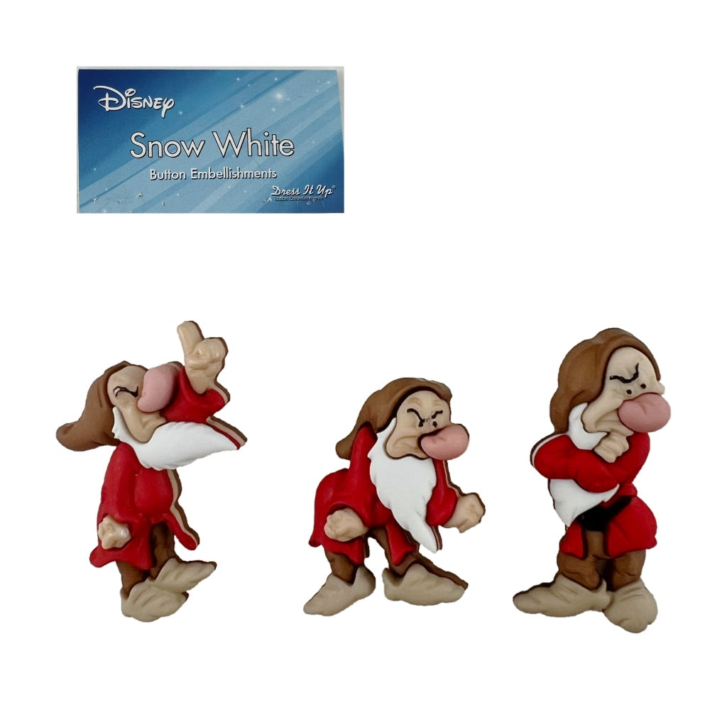 Buttons 9777210 Snow White Grumpy