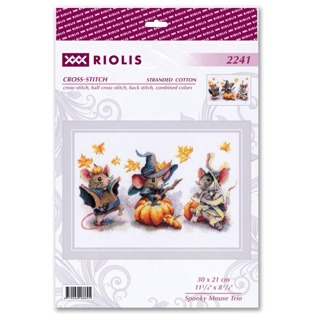 Riolis 2241 Spooky Mouse Trio