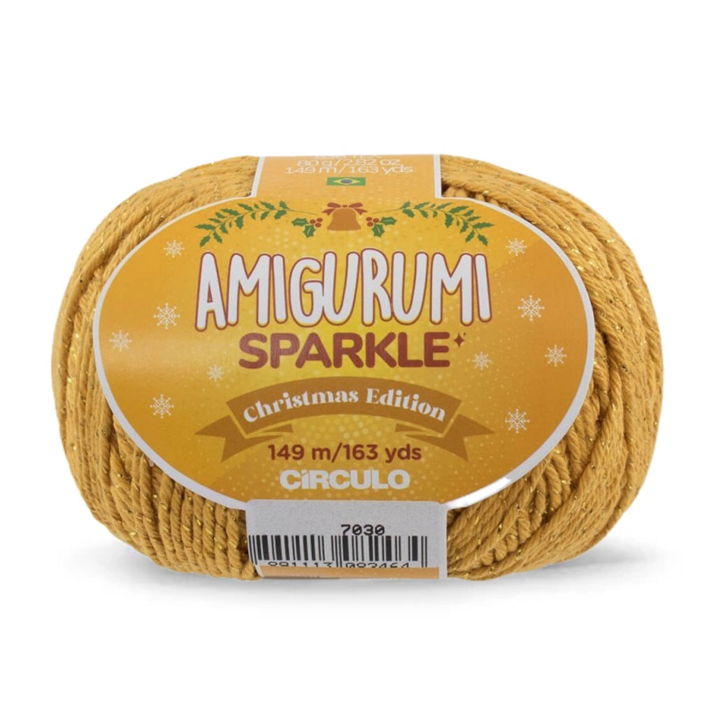 Amigurumi S 7030 Sparkle Mustard