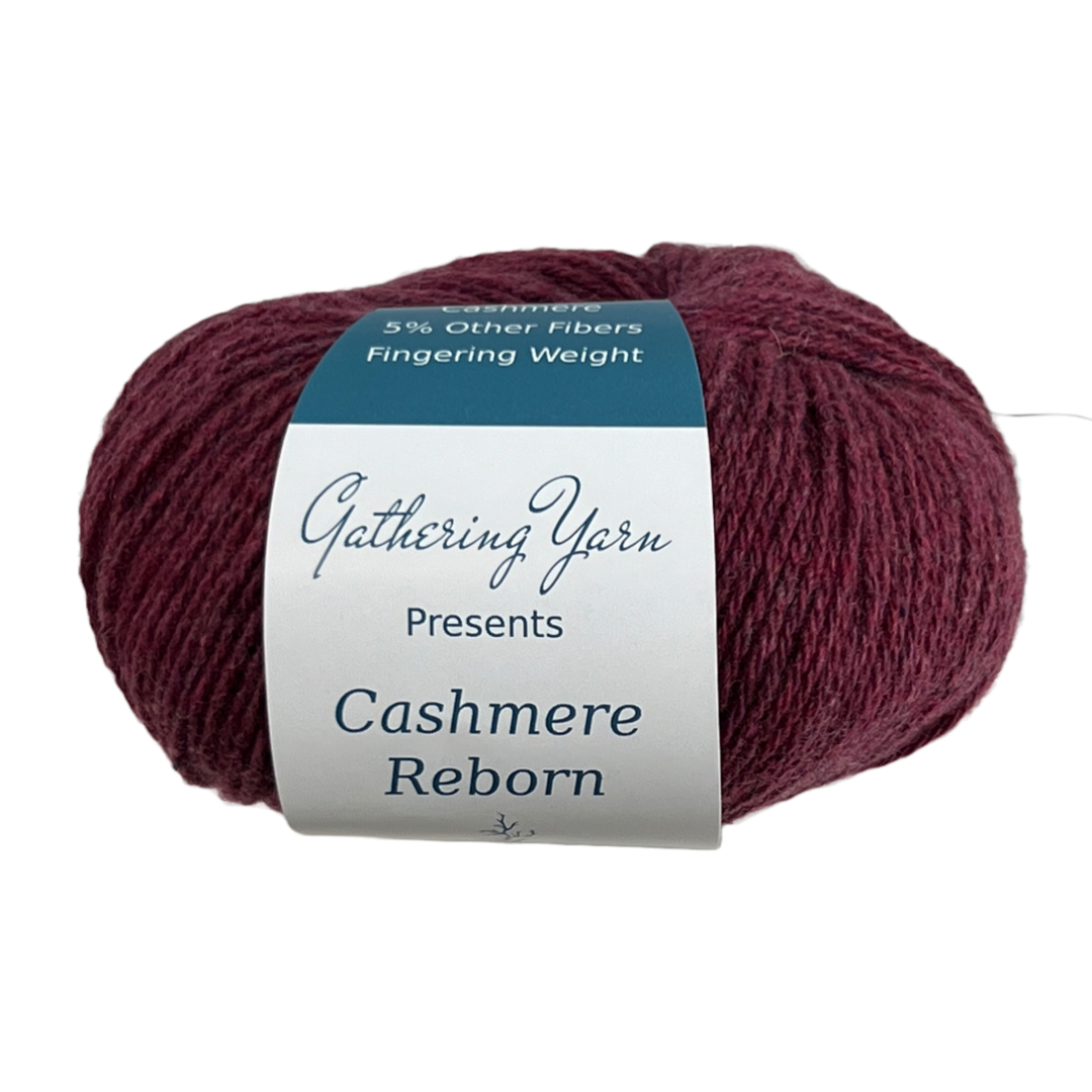 Cashmere Reborn 20 Plum/Red