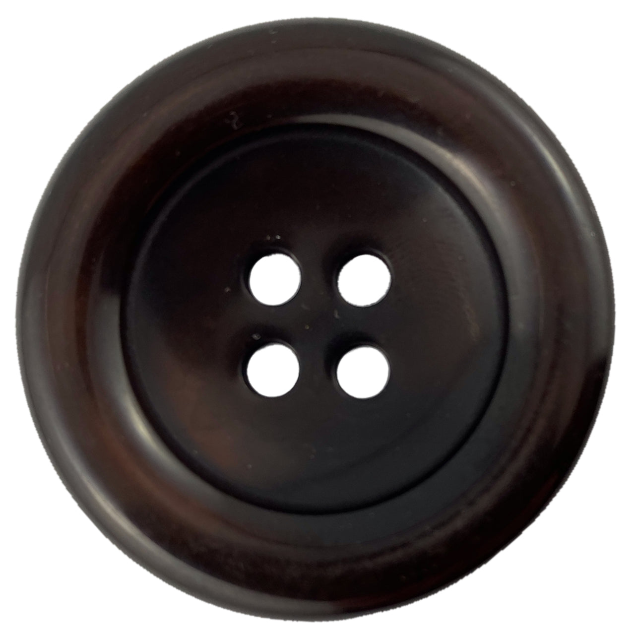 Button  STB15 Brown marble 38mm