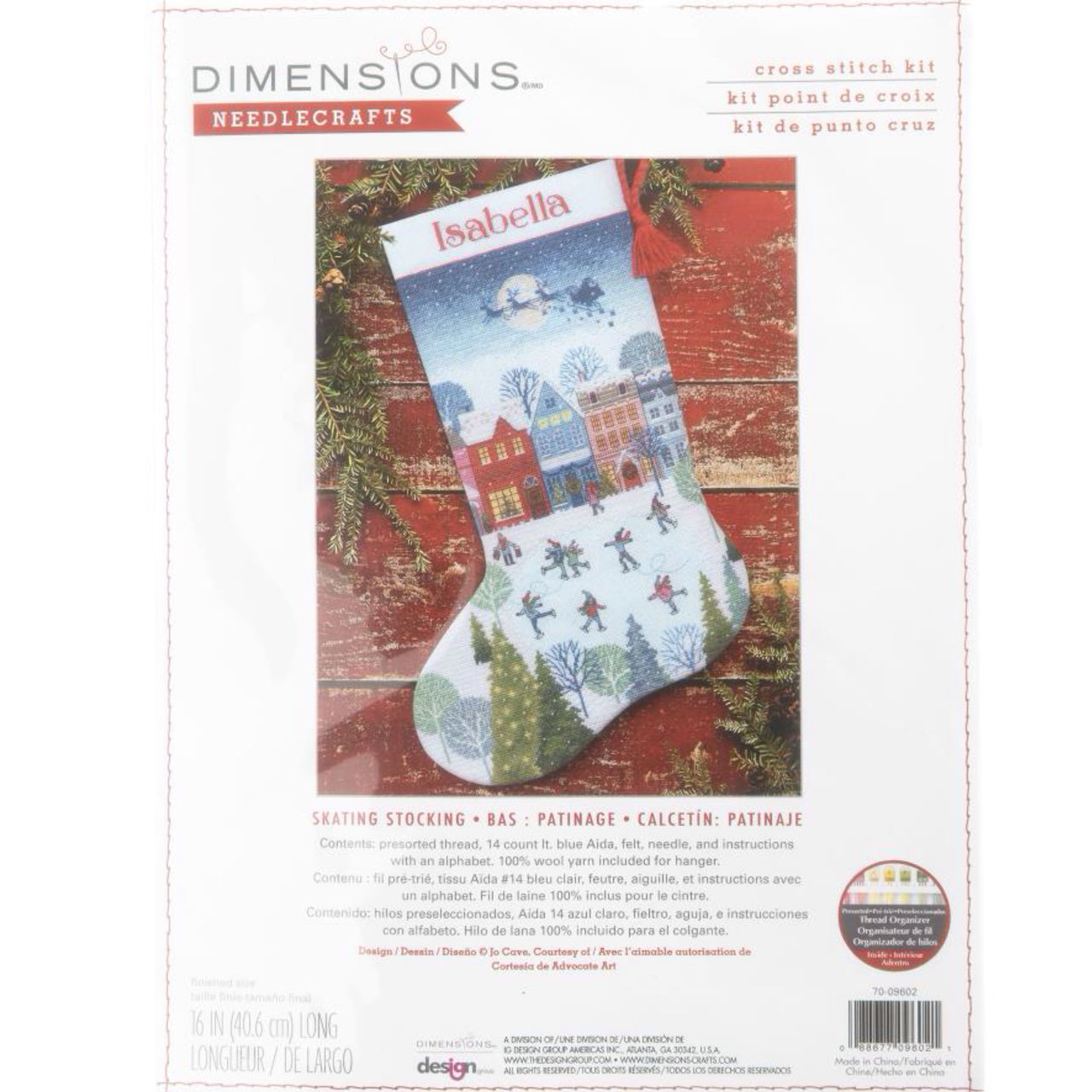 Dimensions 70-09602 Skating Stockings