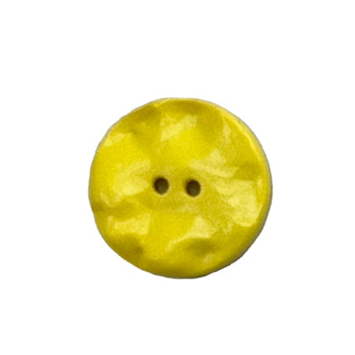 Button 317822 Yellow Hilly 20mm