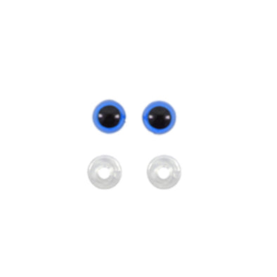 Eyes Shank 10mm Blue
