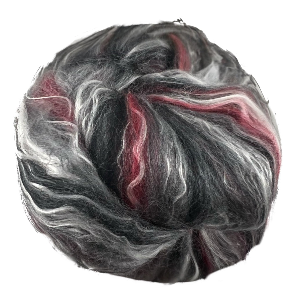 Silk/Merino Fibre 105 Poppy Seed