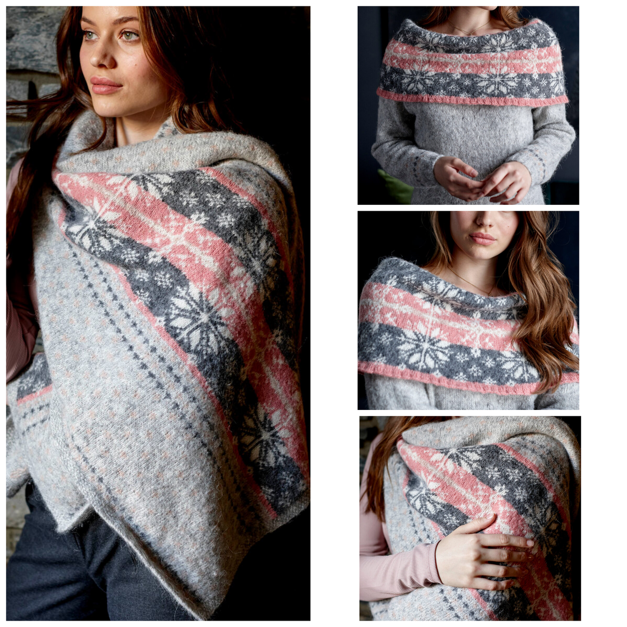 Rowan Leyland Alpaca Classic Sweater and Wrap