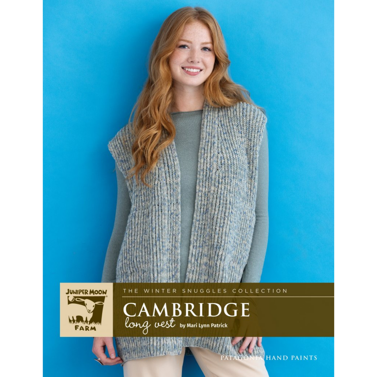 J186-02 Cambridge Long Vest Juniper Moon