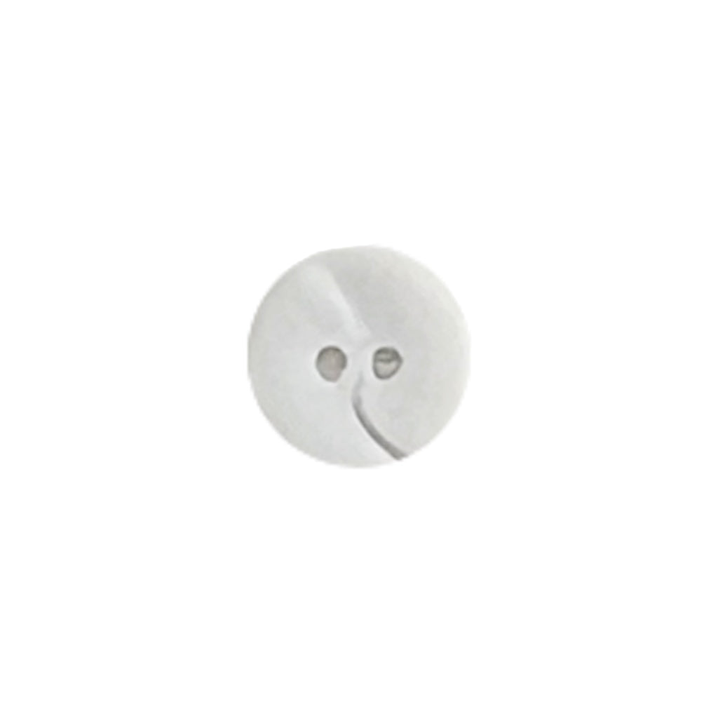 Button 221926 White Wave 13mm