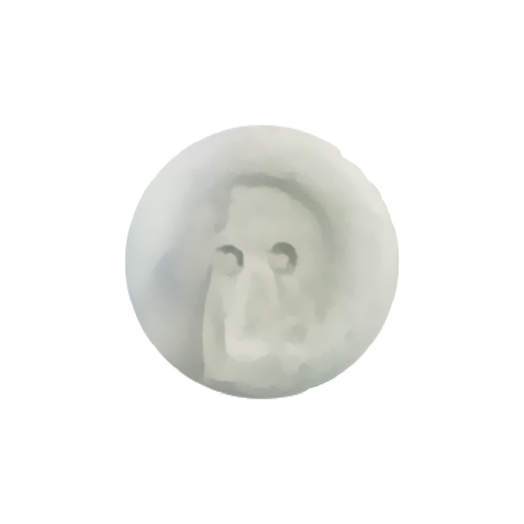 Button 331024 White, Ant 20mm