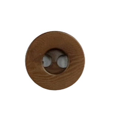 Button 9096/24BRN Brown 15mm