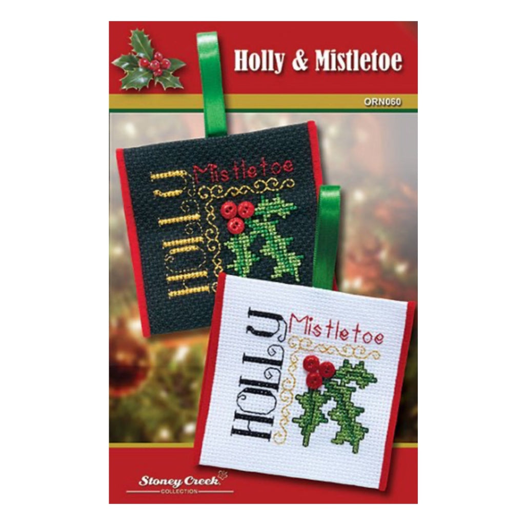 STC ORN060 Holly and Mistletoe