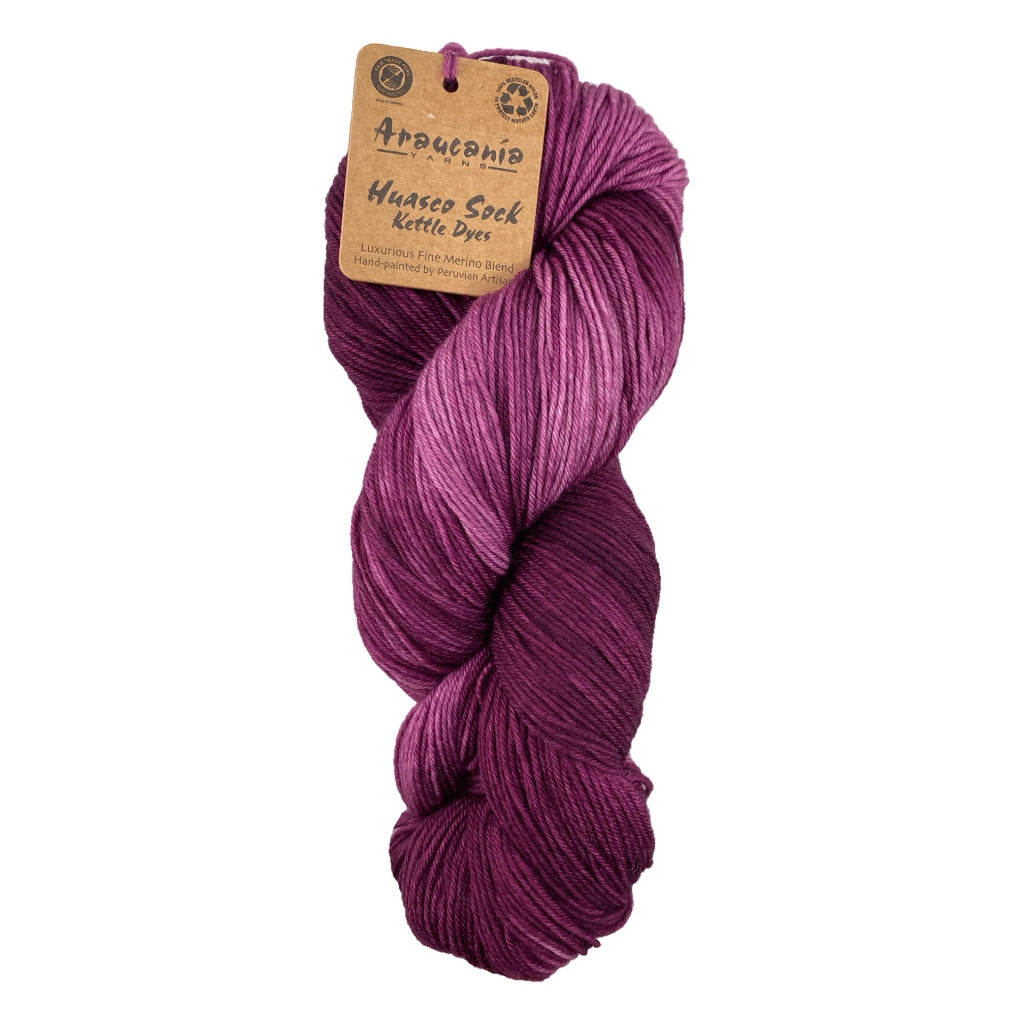 Huasco Sock Kettle Dyes 1010 Byzantium