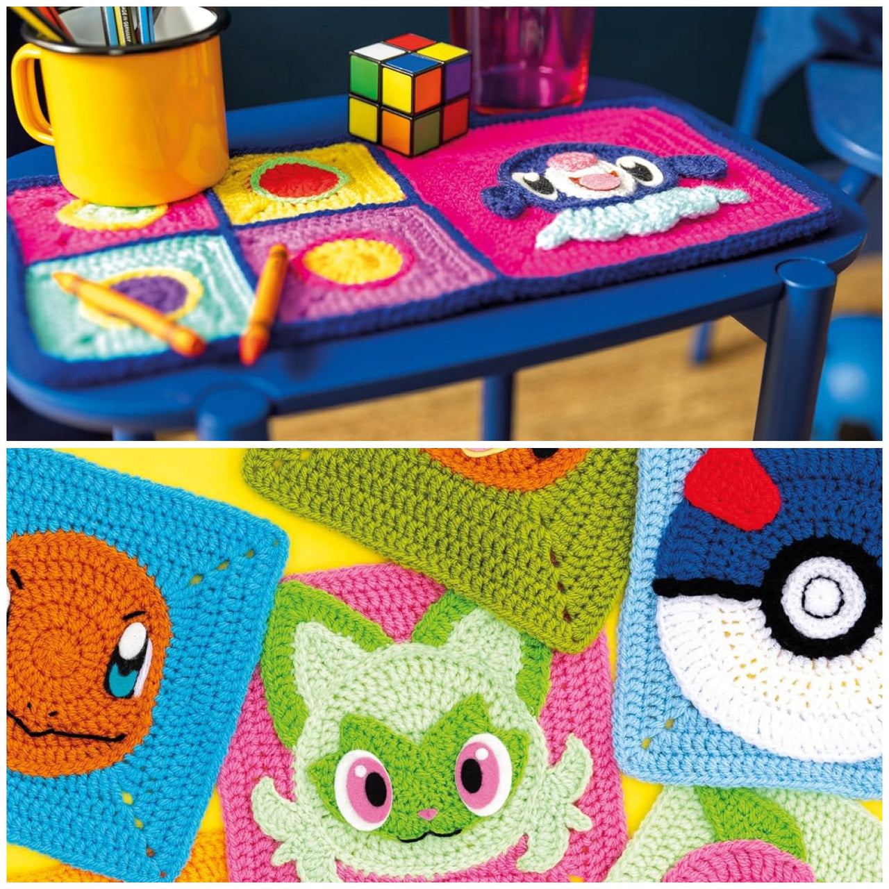 Pokémon Crochet Squares David and Charles