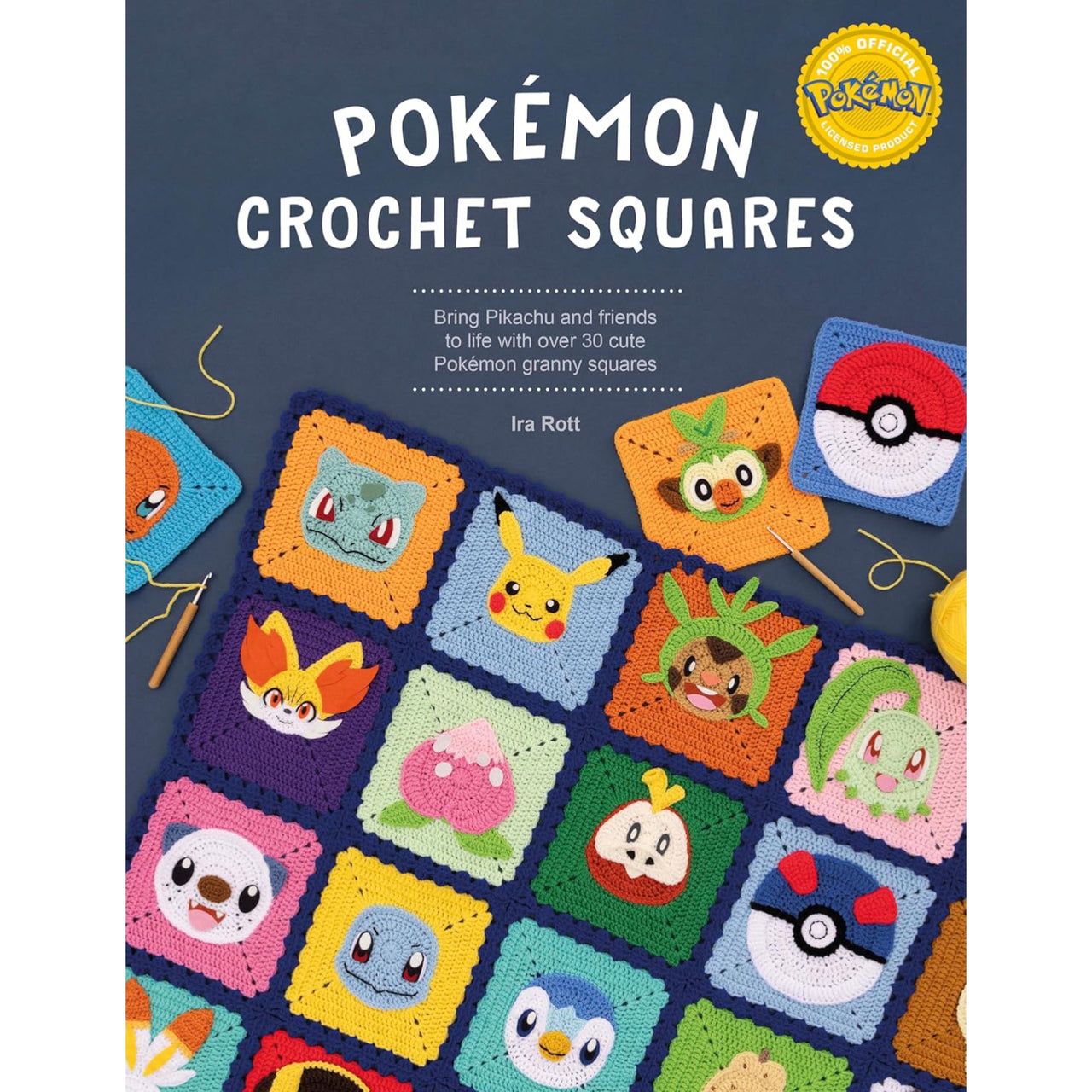 Pokémon Crochet Squares David and Charles