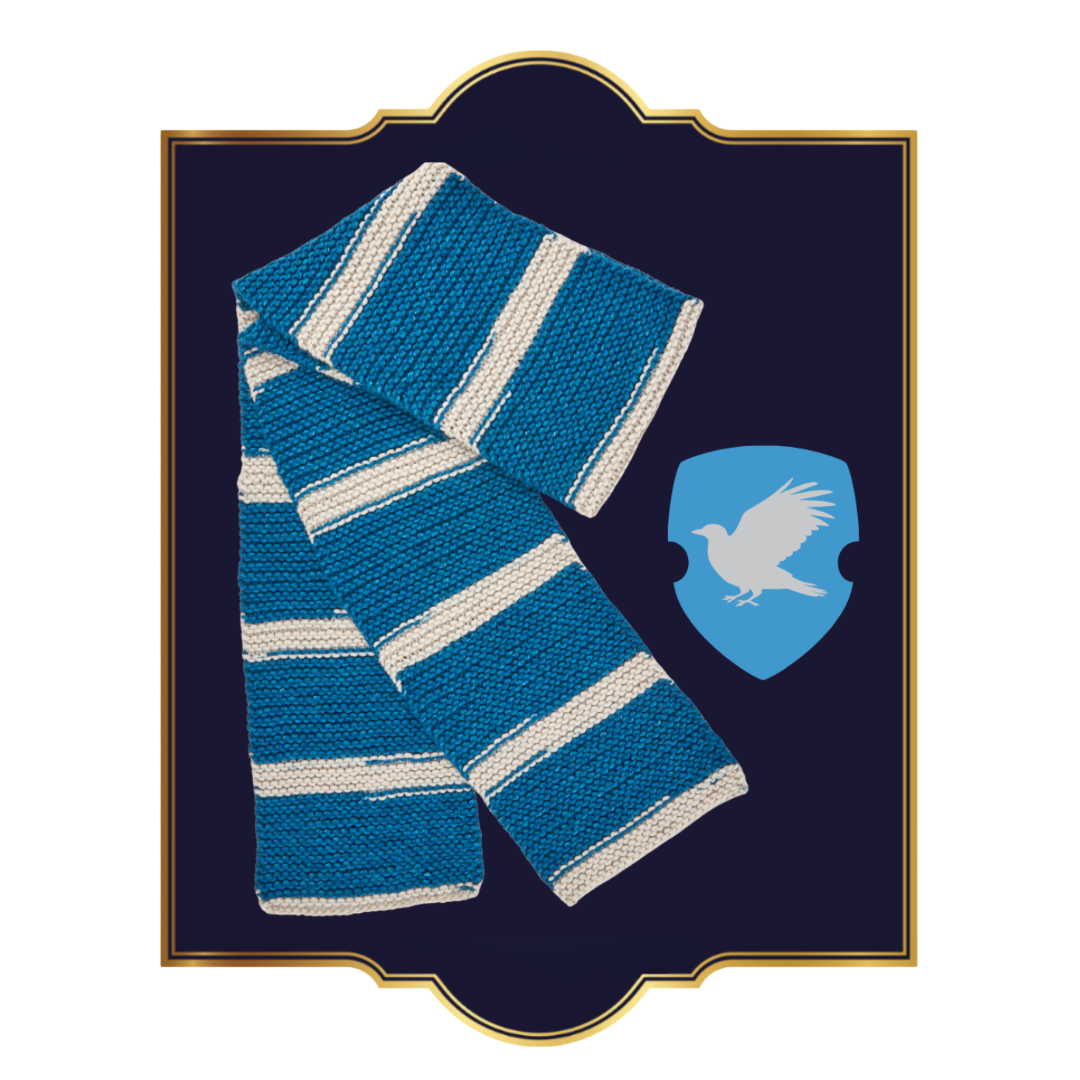 Harry Potter Scarf Yarn Ravenclaw
