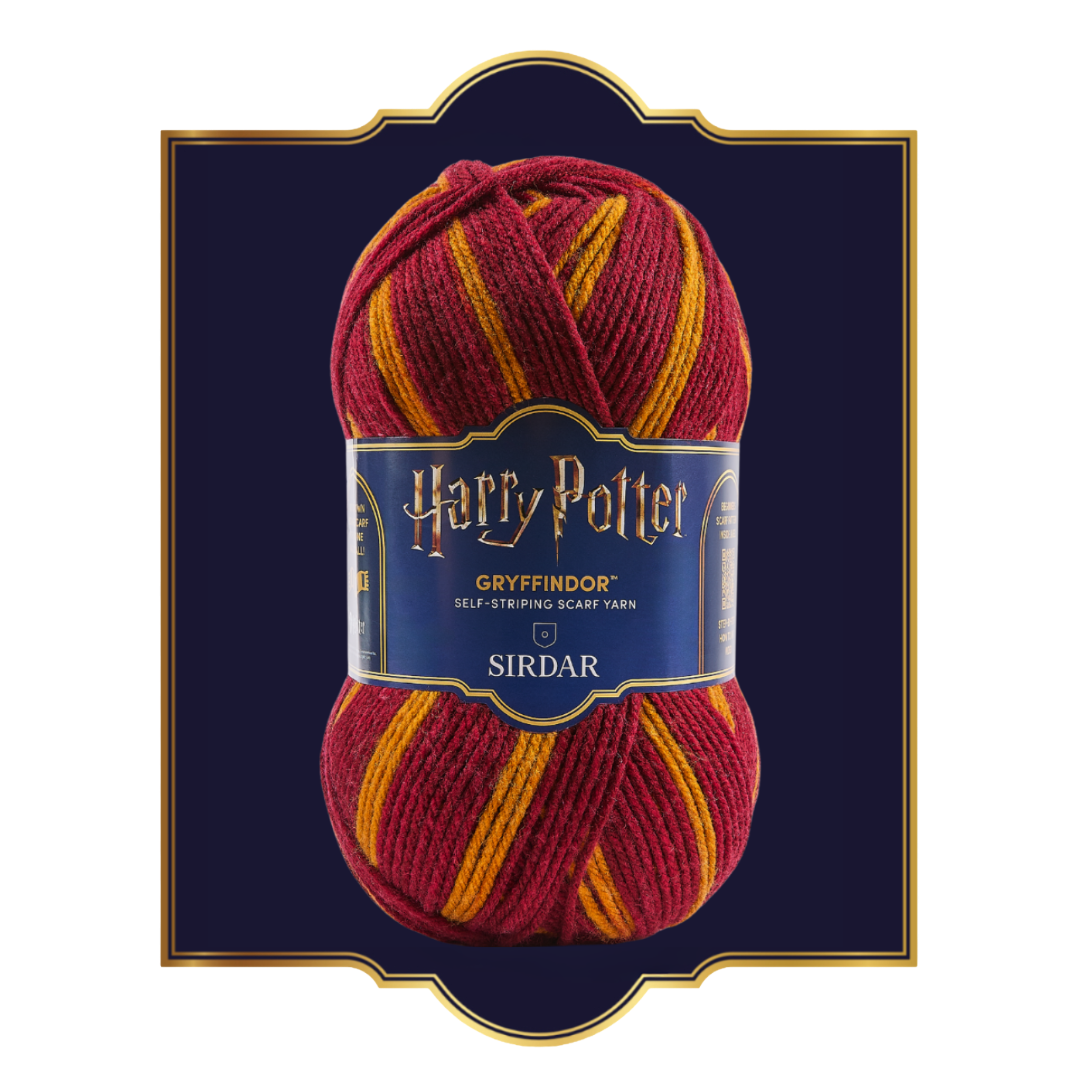 Harry Potter Scarf Yarn Gryffindor
