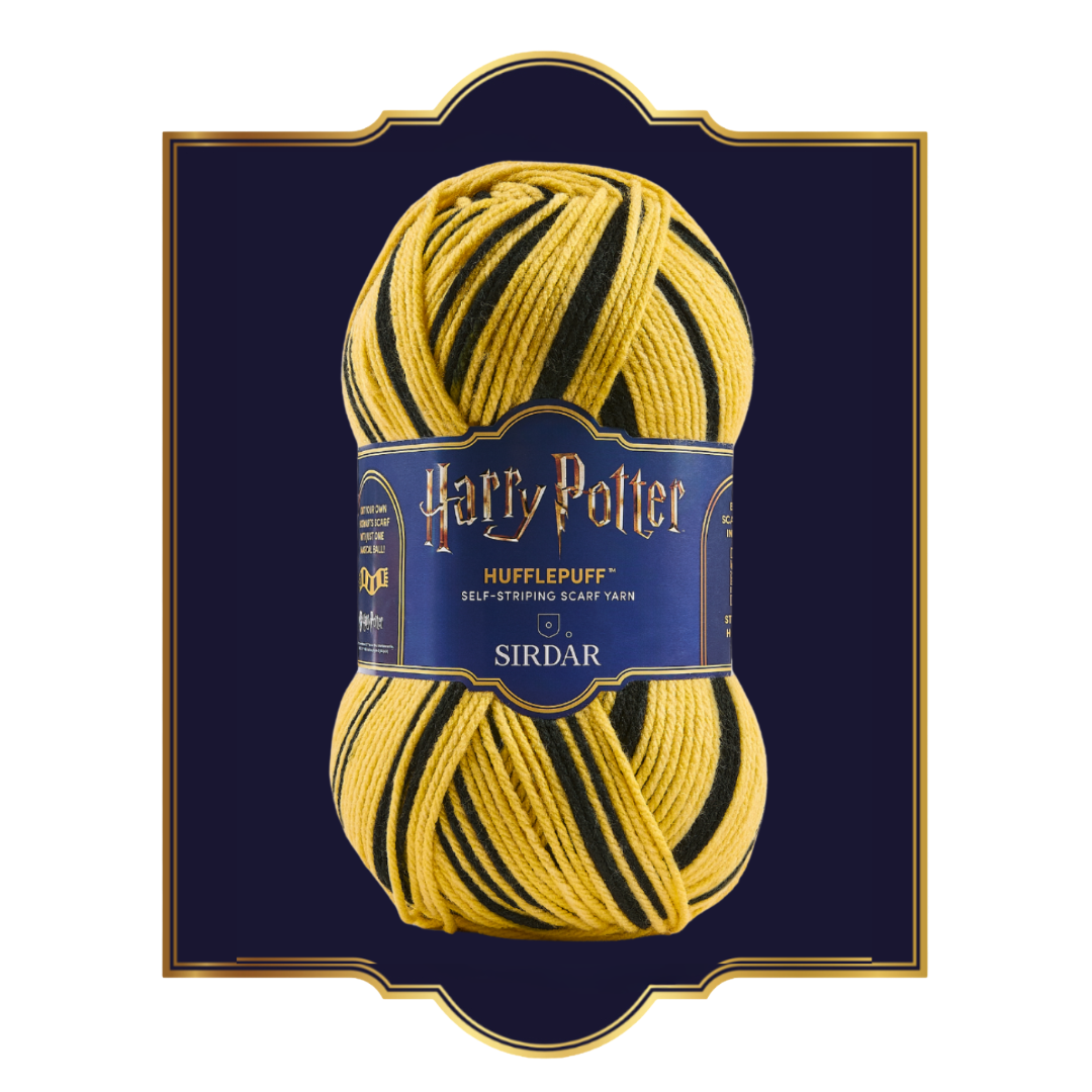 Harry Potter Scarf Yarn Hufflepuff