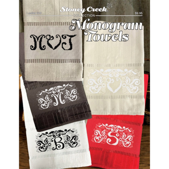 Stoney Creek Leaflet 628 Monogram Towels
