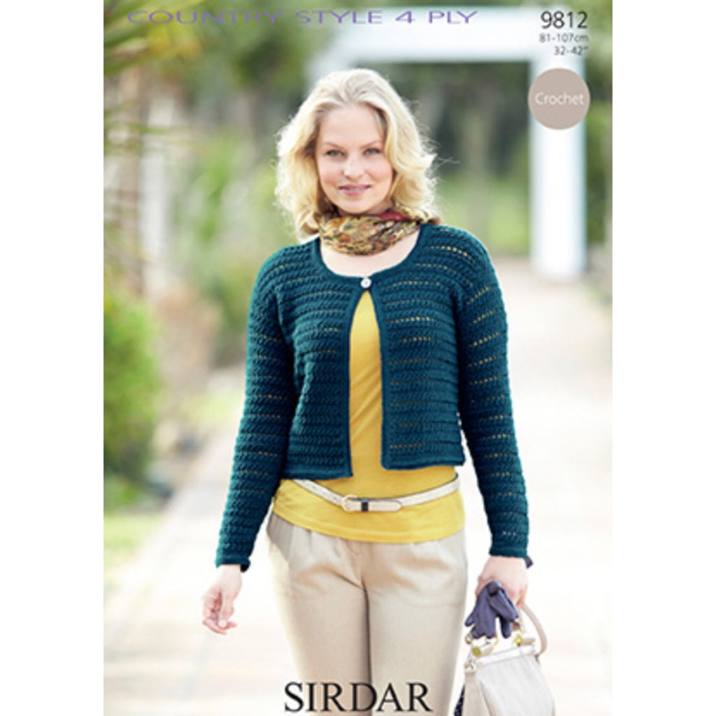 Sirdar 9812 Country Style Cardigan
