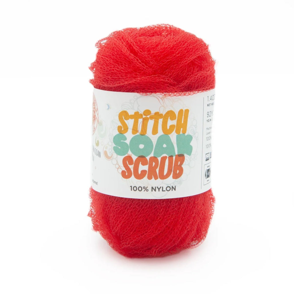 Stitch Soak Scrub Poppy Red