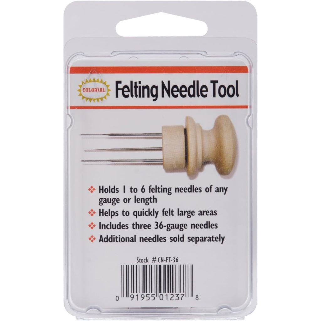 Needle Felting Tool Colonial 36 Holds 6 Needles