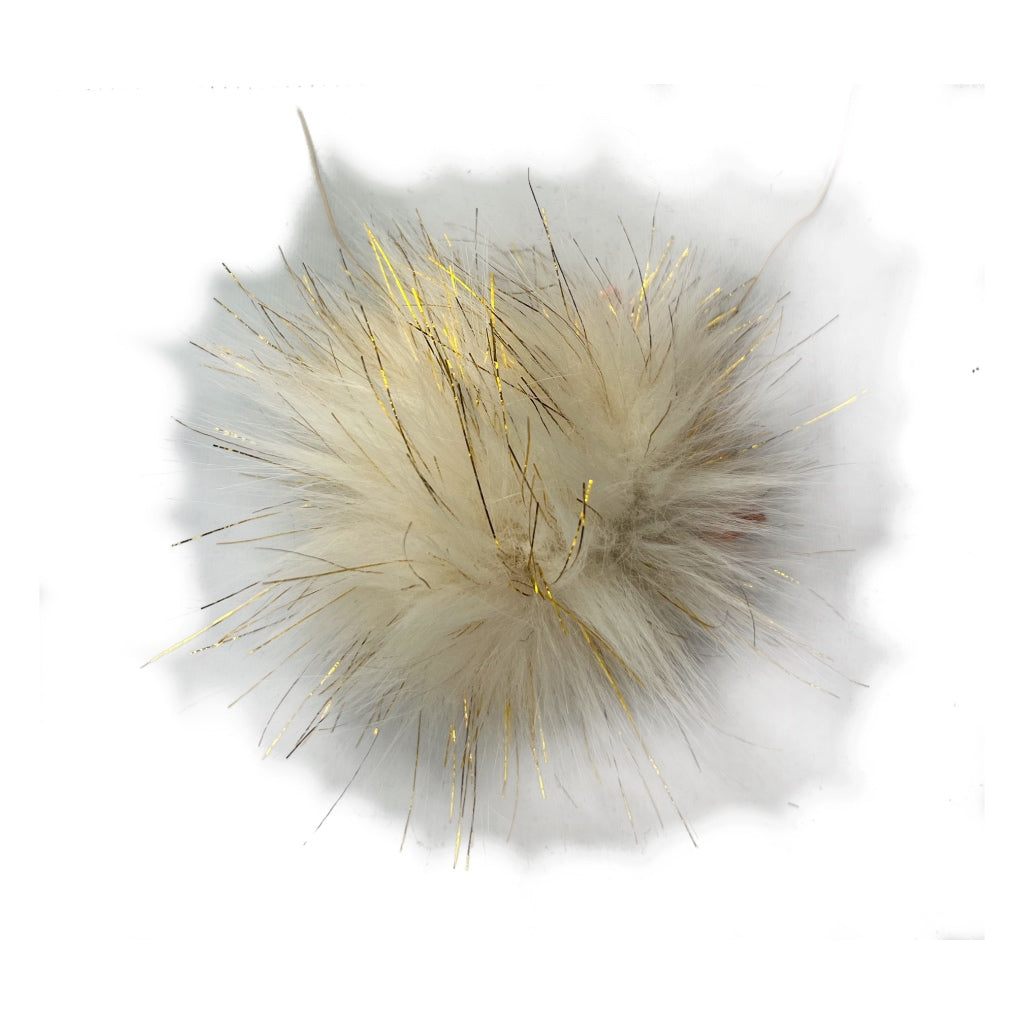 Fake Fur Pom Pom All That Glitters 3"