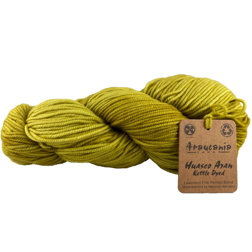 Huasco Aran Kettle Dyes 09 Chartreuse