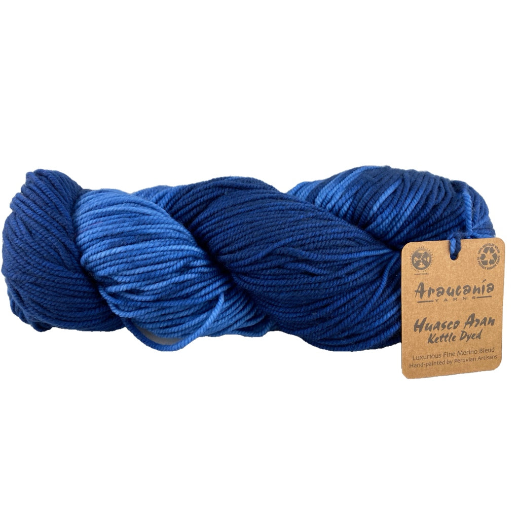 Huasco Aran Kettle Dyes 13 Dusk