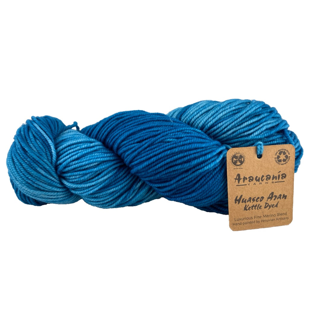 Huasco Aran Kettle Dyes 14 Cobalt