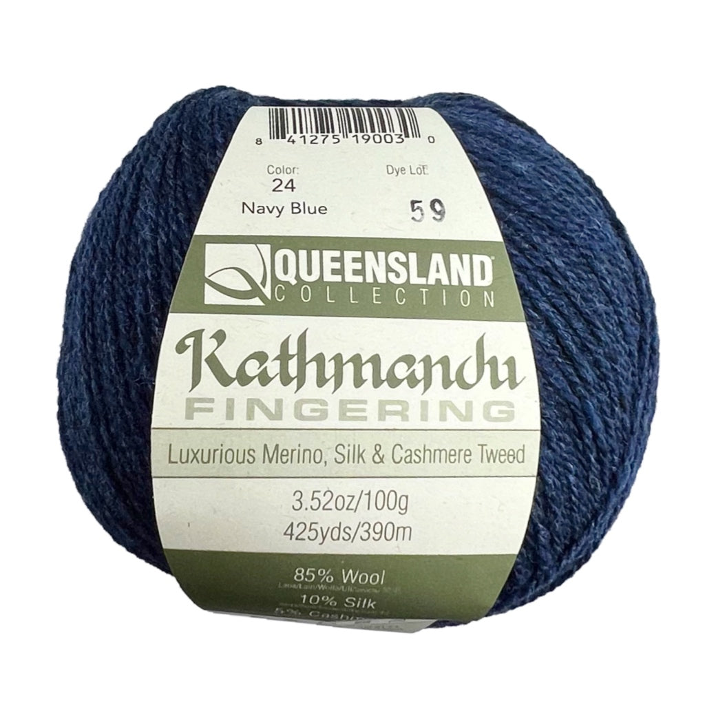 Kathmandu Fingering 24 Navy Blue