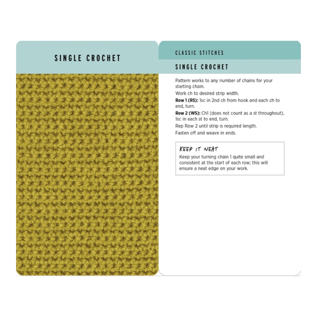 Crochet Stitches Card Deck David & Charles