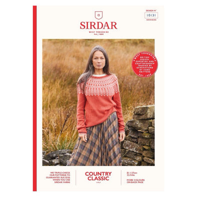 Sirdar 10131 Country Style 4ply Sweater