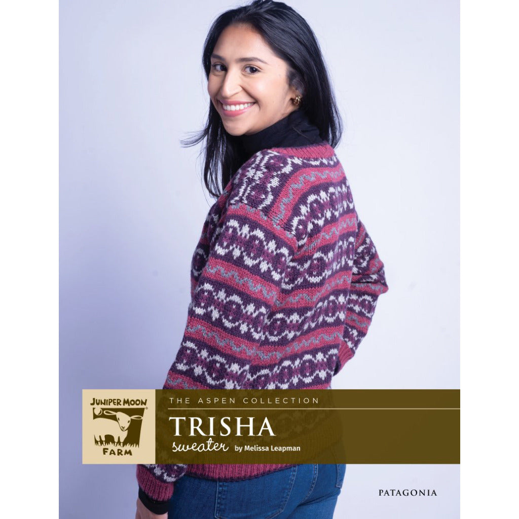 J163-01 Patagonia Trisha Sweater Juniper Moon