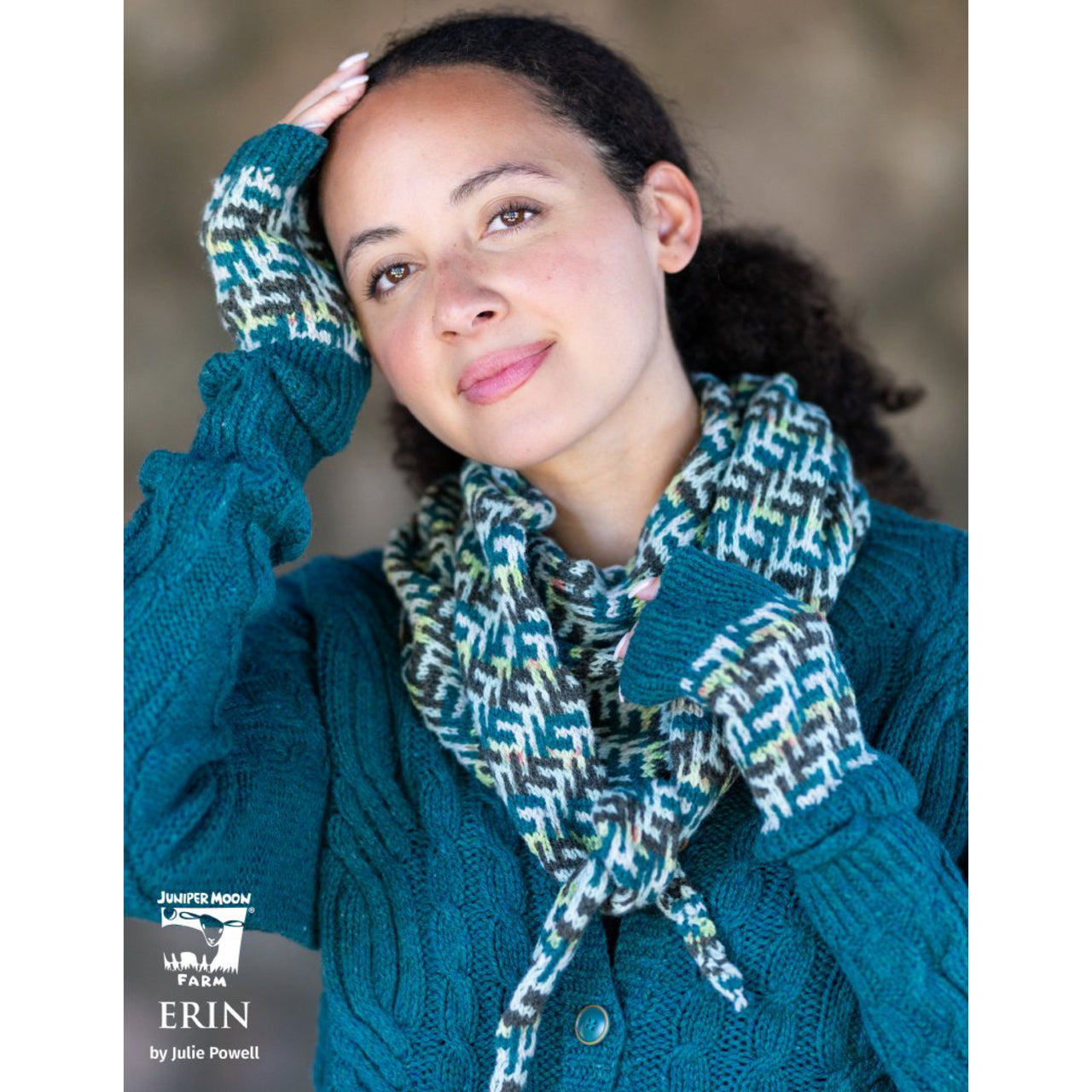 J2026-60 Erin Bandana and Handwarmer