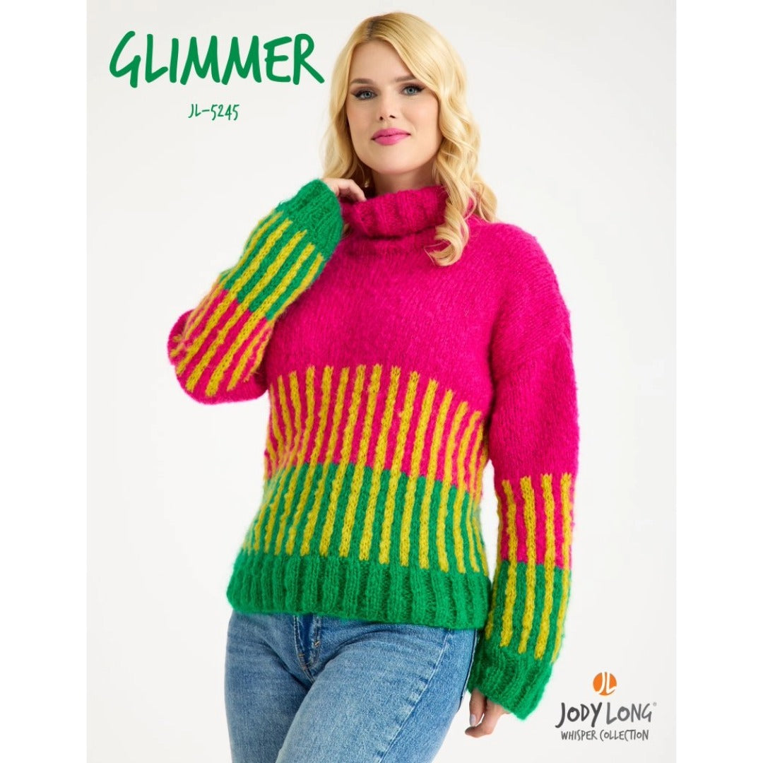 Jody Long 5245 Whisper Glimmer Sweater