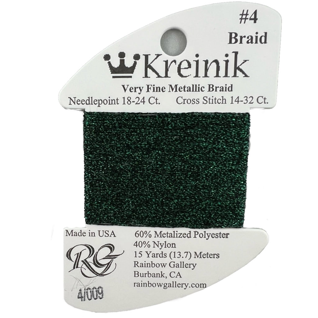 KM #4 Braid 009 Emerald