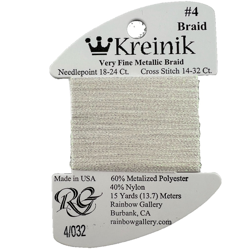 KM #4 Braid 032 Pearl