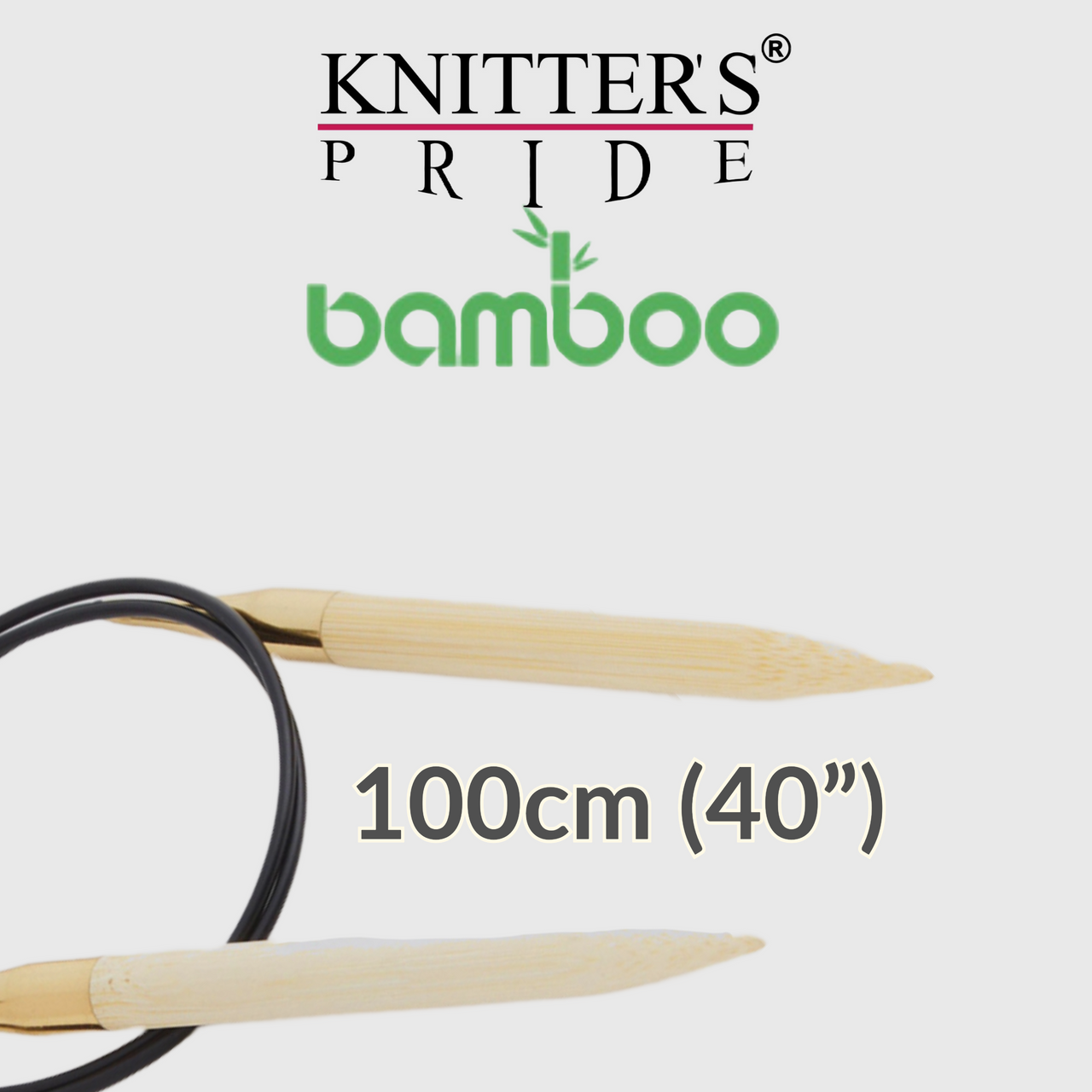 Circular Needle 100cm KP Bamboo