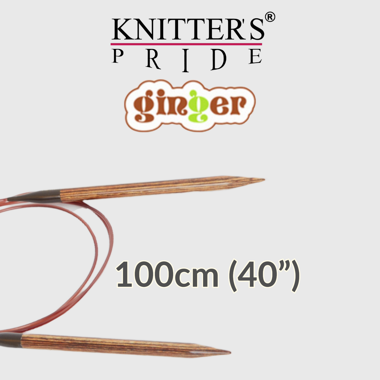 Circular Needle 100cm KP Ginger