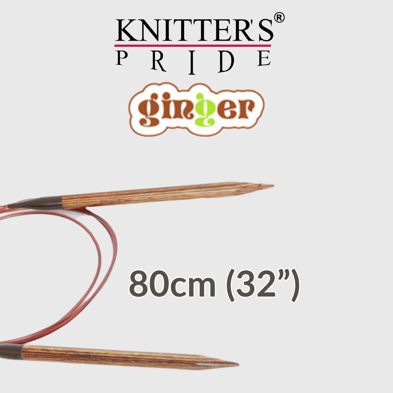 Circular Needle  80cm KP Ginger