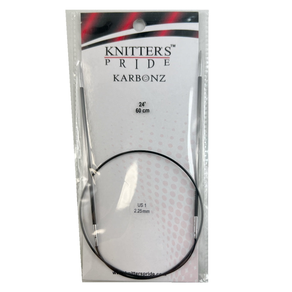 Circular Needle  60cm KP 2.25mm Karbonz