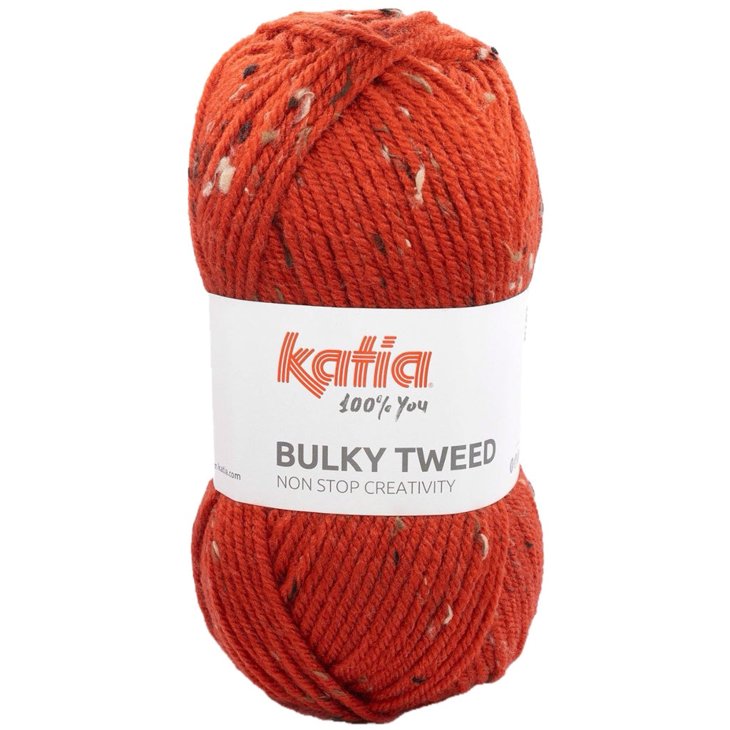 Bulky Tweed 218 Carmine