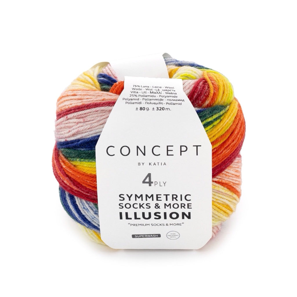 Illusion SSM 70 Orange-Yellow-Green-Blue-Red