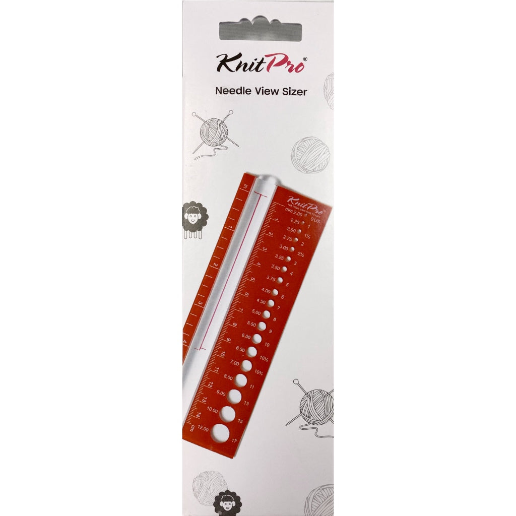 Knitting Gauge Ruler KP