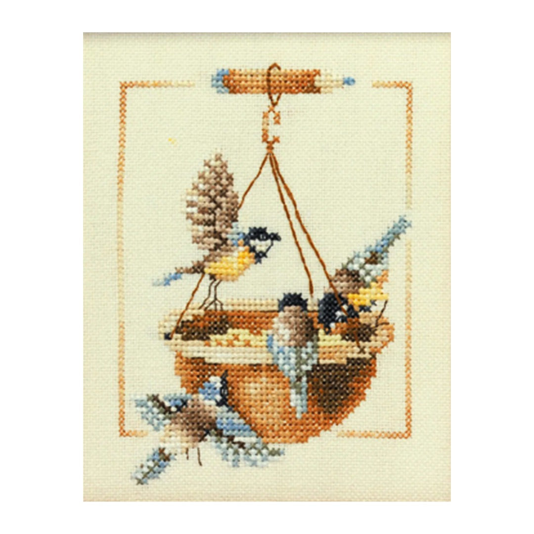 LANARTE PN0007976 Feeding Dish with Birds