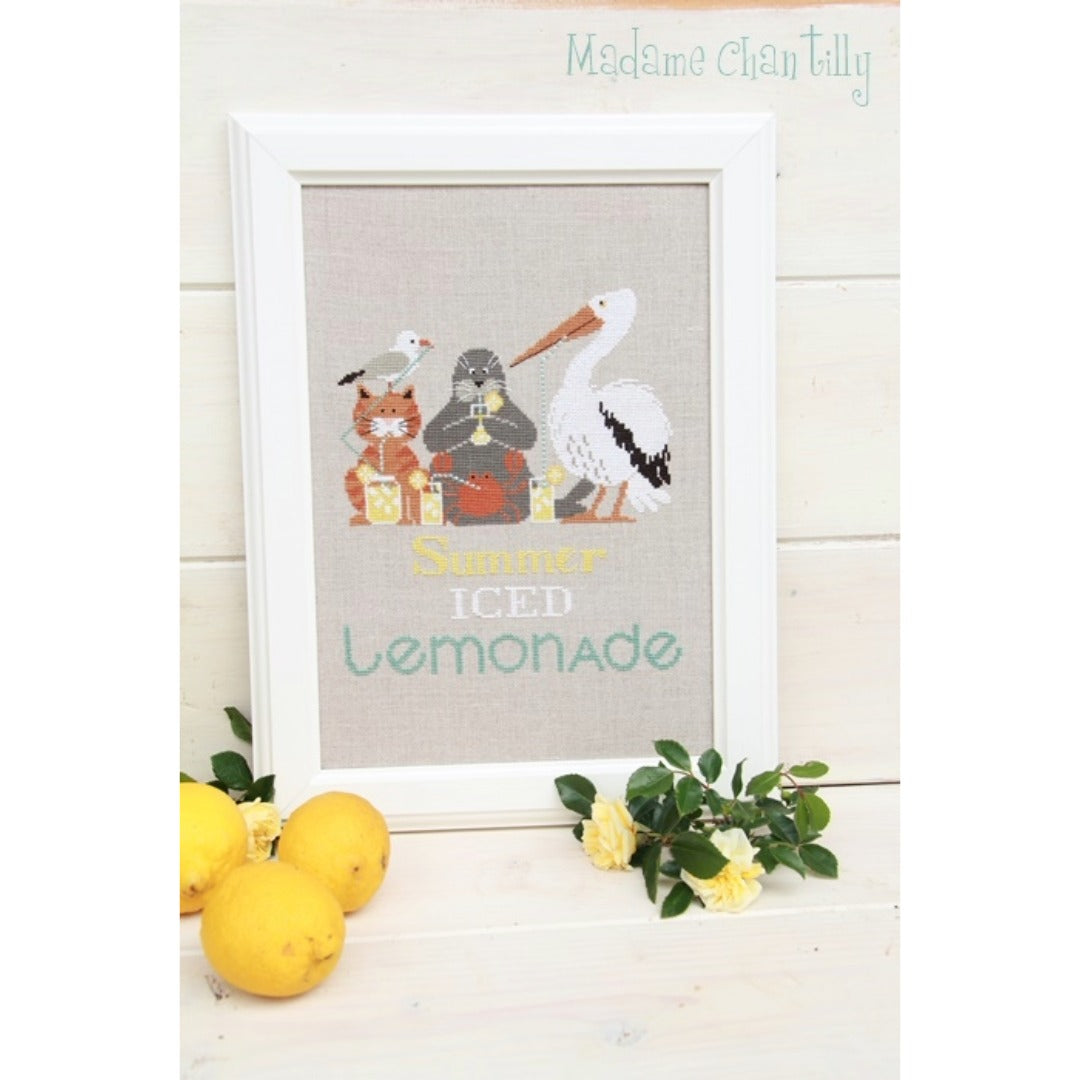 Madame Chantilly Summer Iced Lemonade