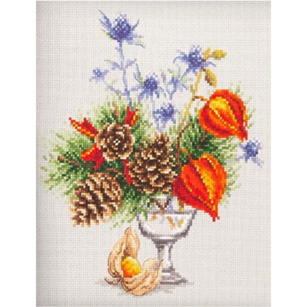 Magic Needle 100-001 Winter Bouquet