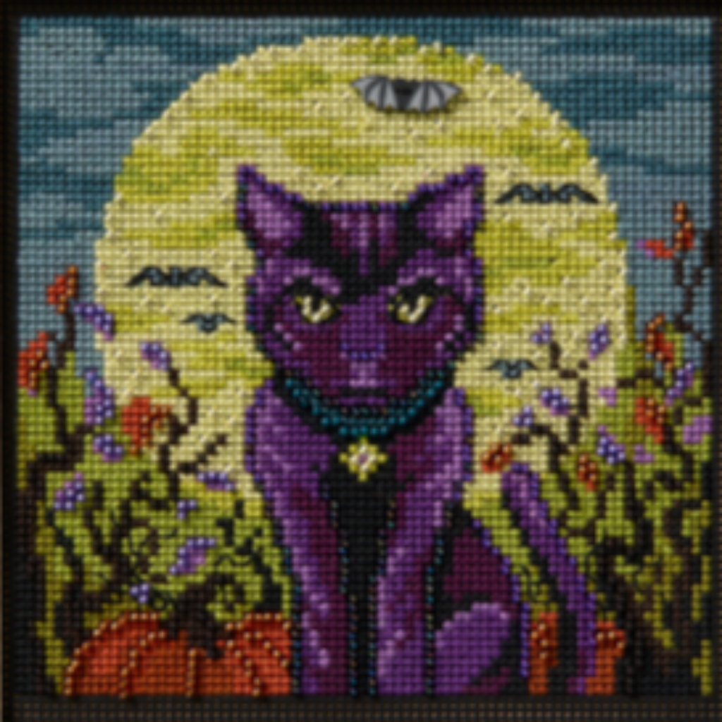 MH14-2525 Spooky Cat