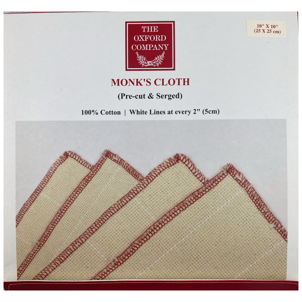 Monks Cloth 13ct Pre-cut & Serged